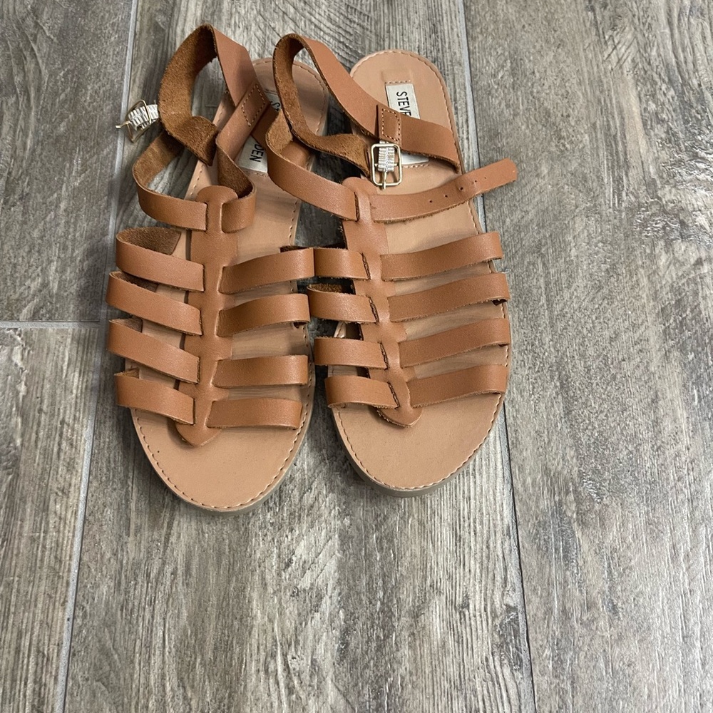 Steve Madden Tan Gladiator Sandals